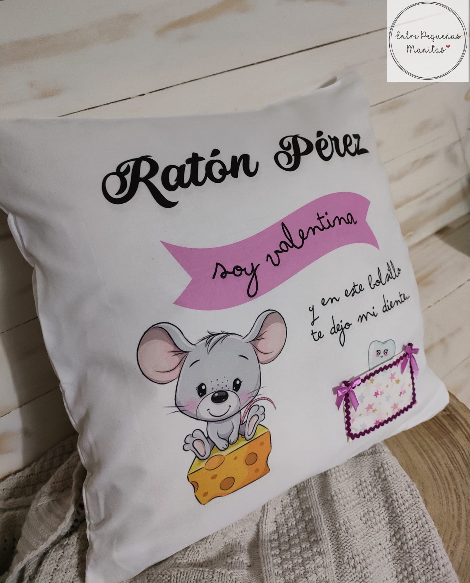 Almohadon para raton discount perez